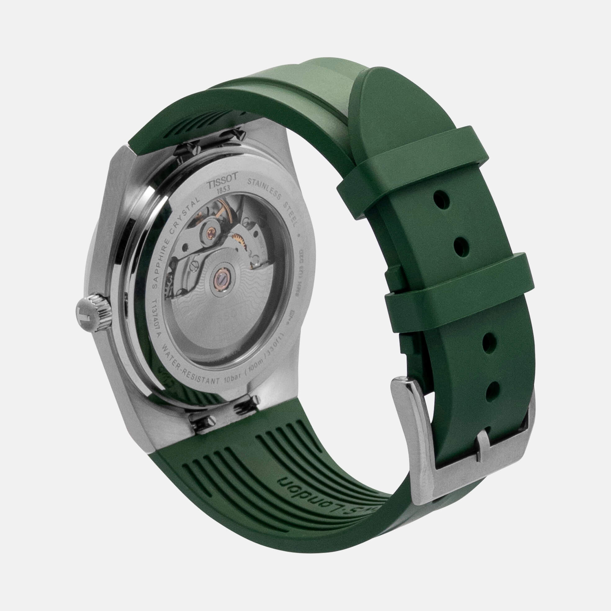 Forest Green FKM Rubber Strap