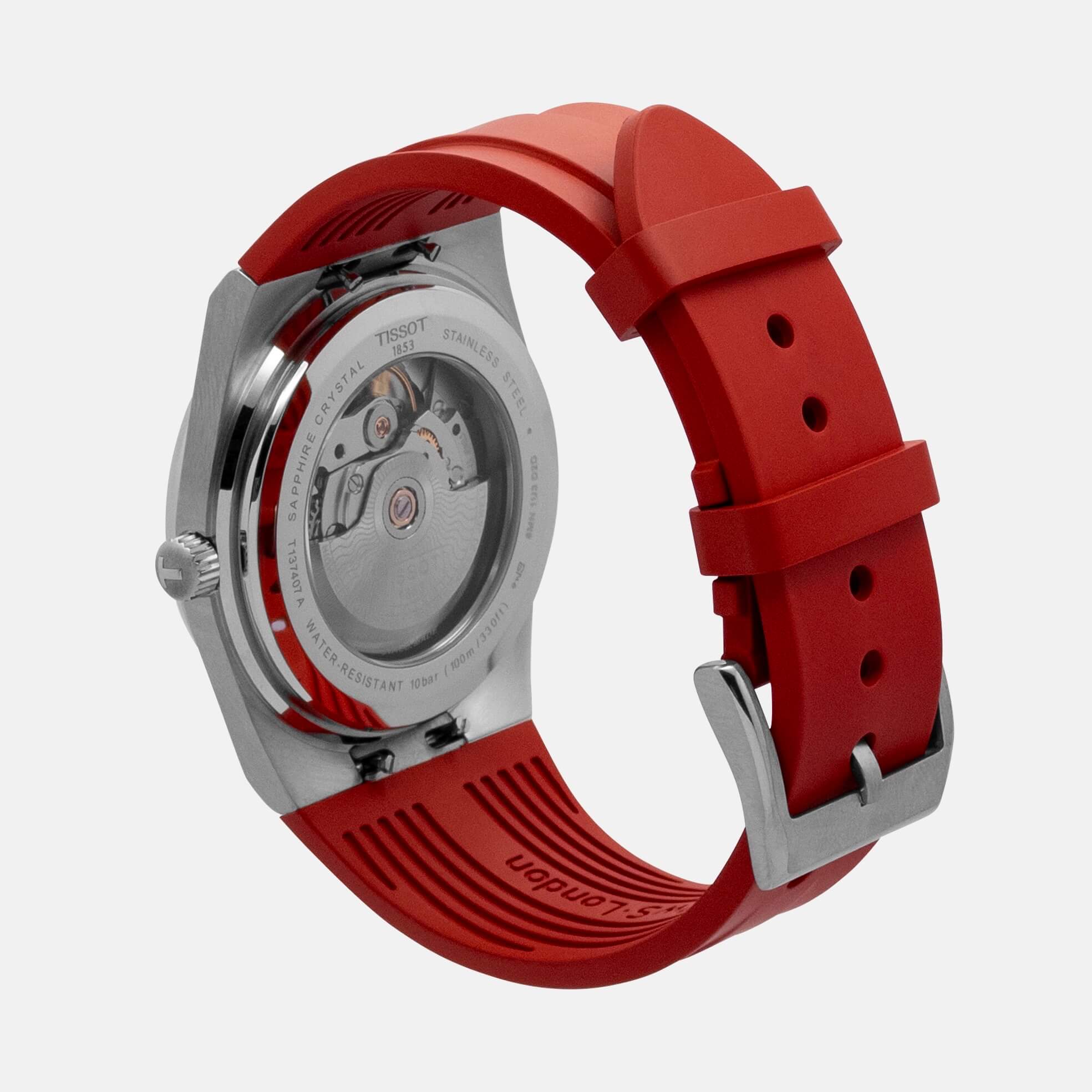 Cherry Red FKM Rubber Strap