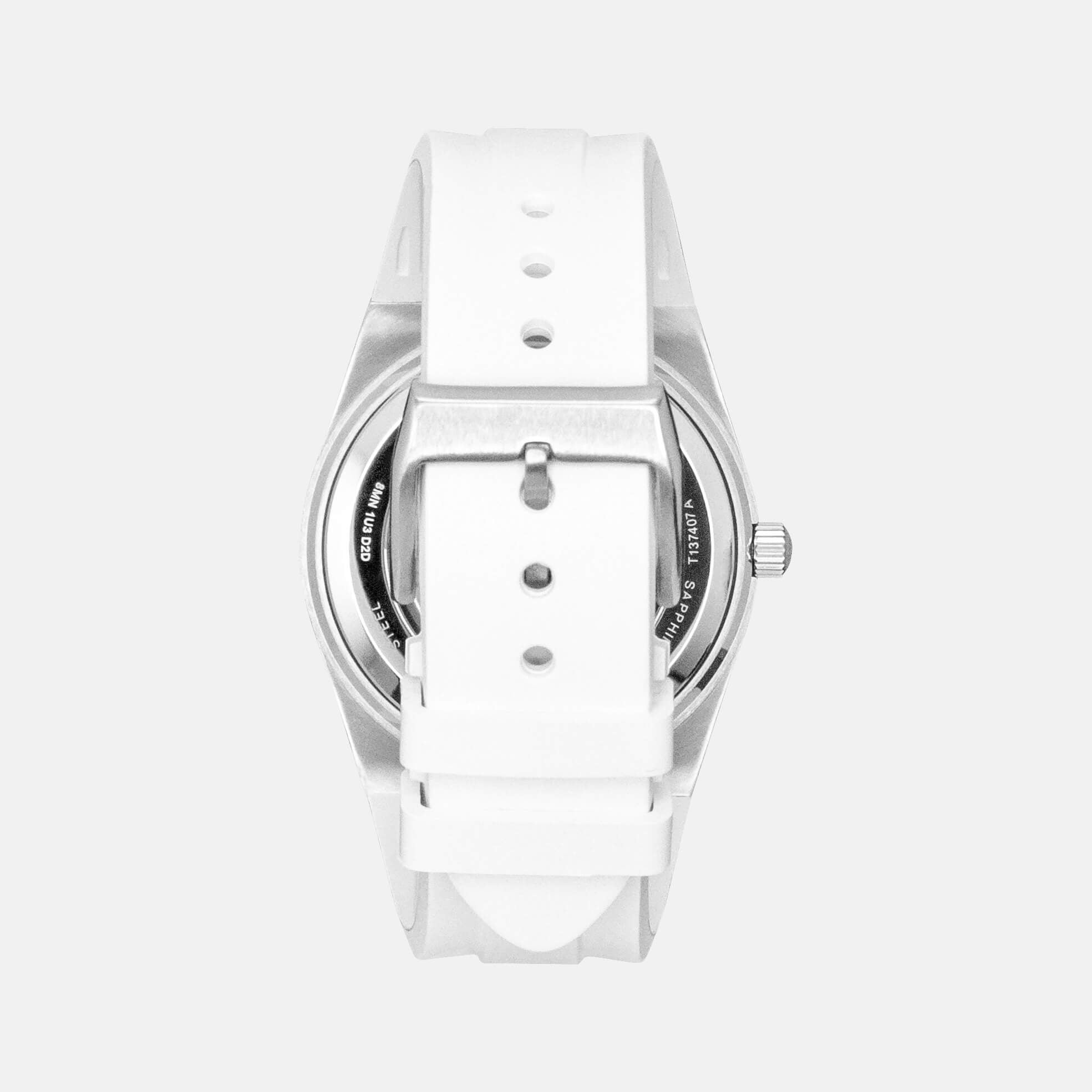 Arctic White FKM Rubber Strap