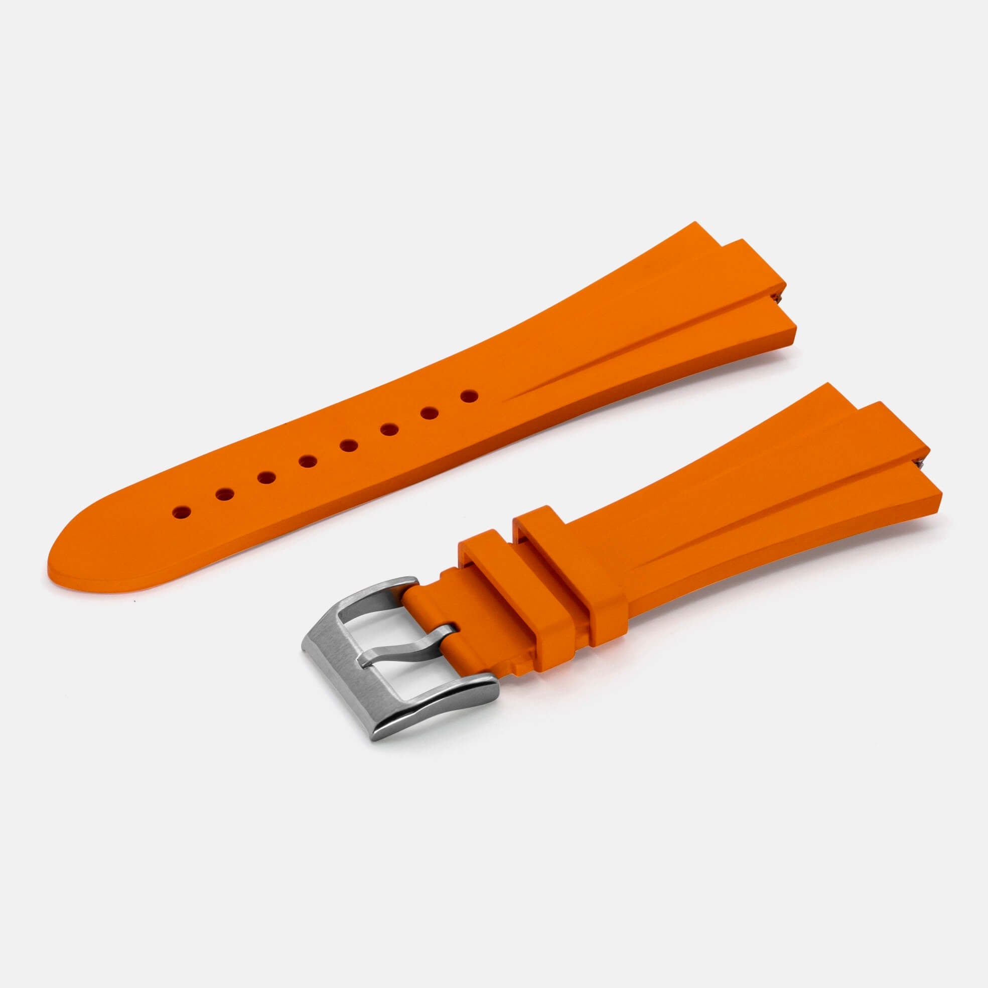 Tangerine Orange FKM Rubber Strap