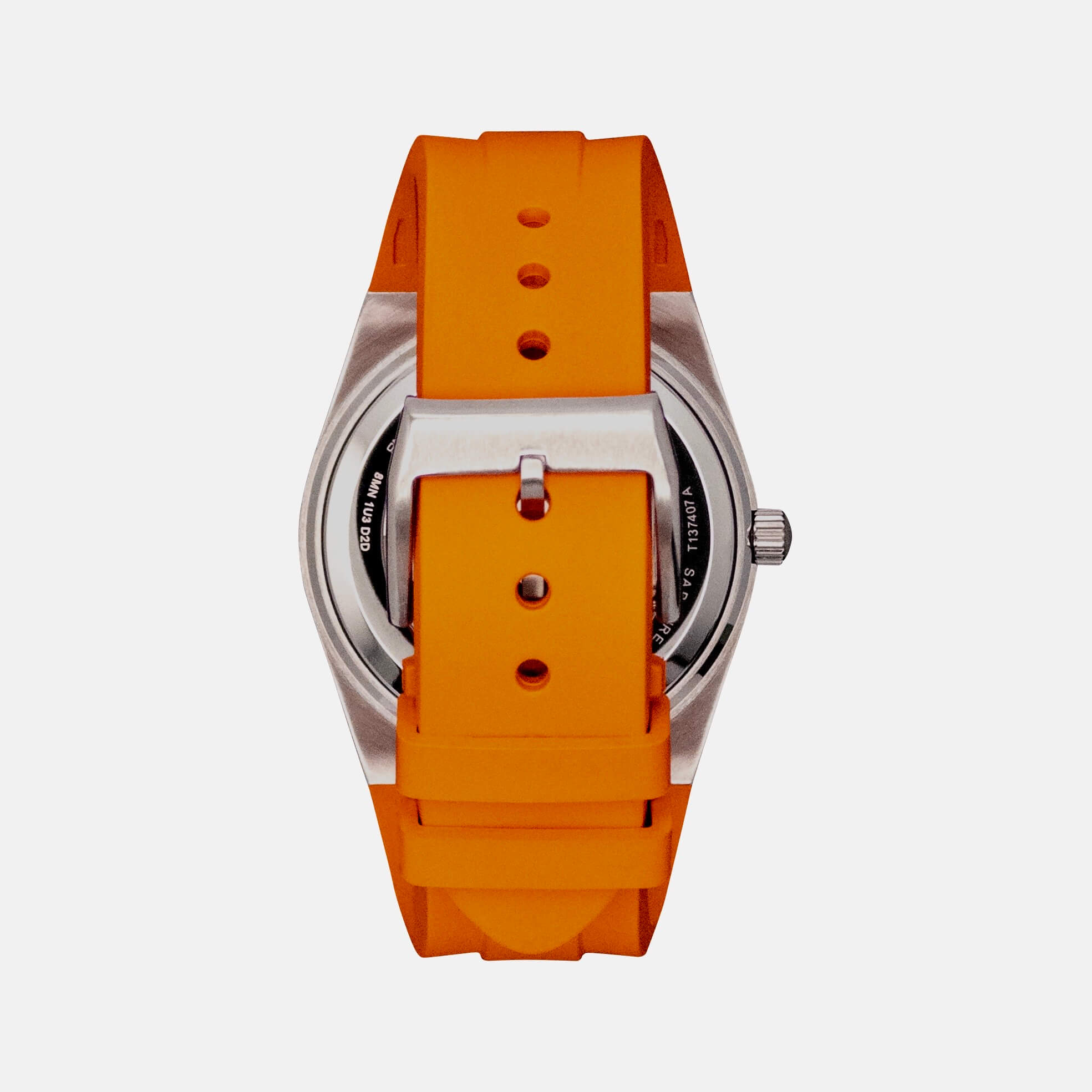 Tangerine Orange FKM Rubber Strap